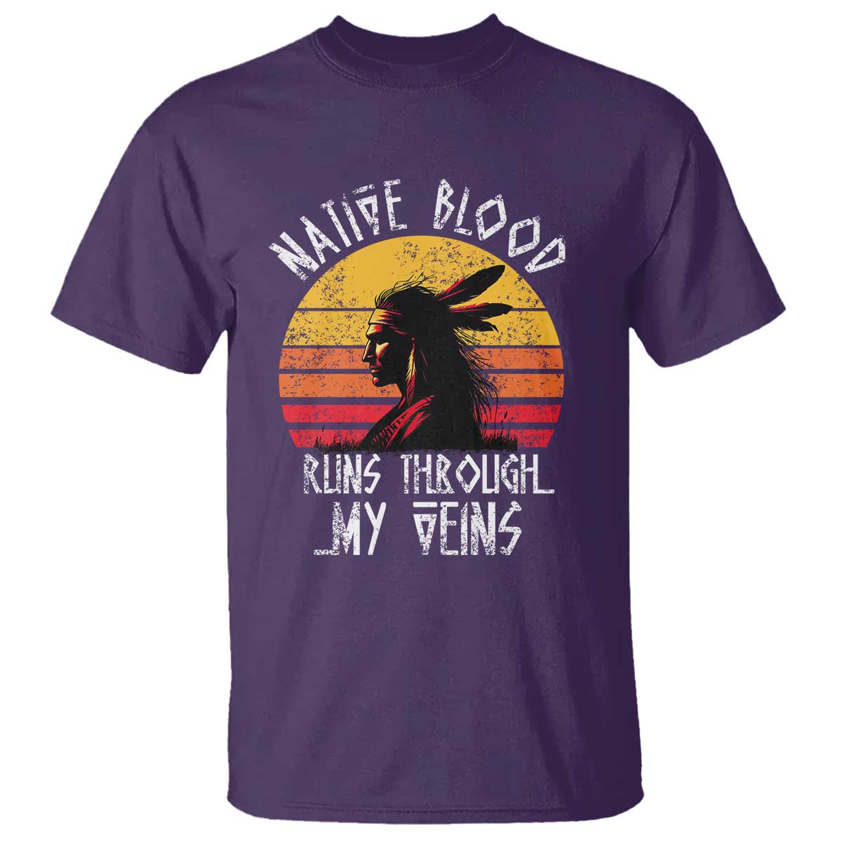 native-american-blood-runs-through-my-veins-t-shirt