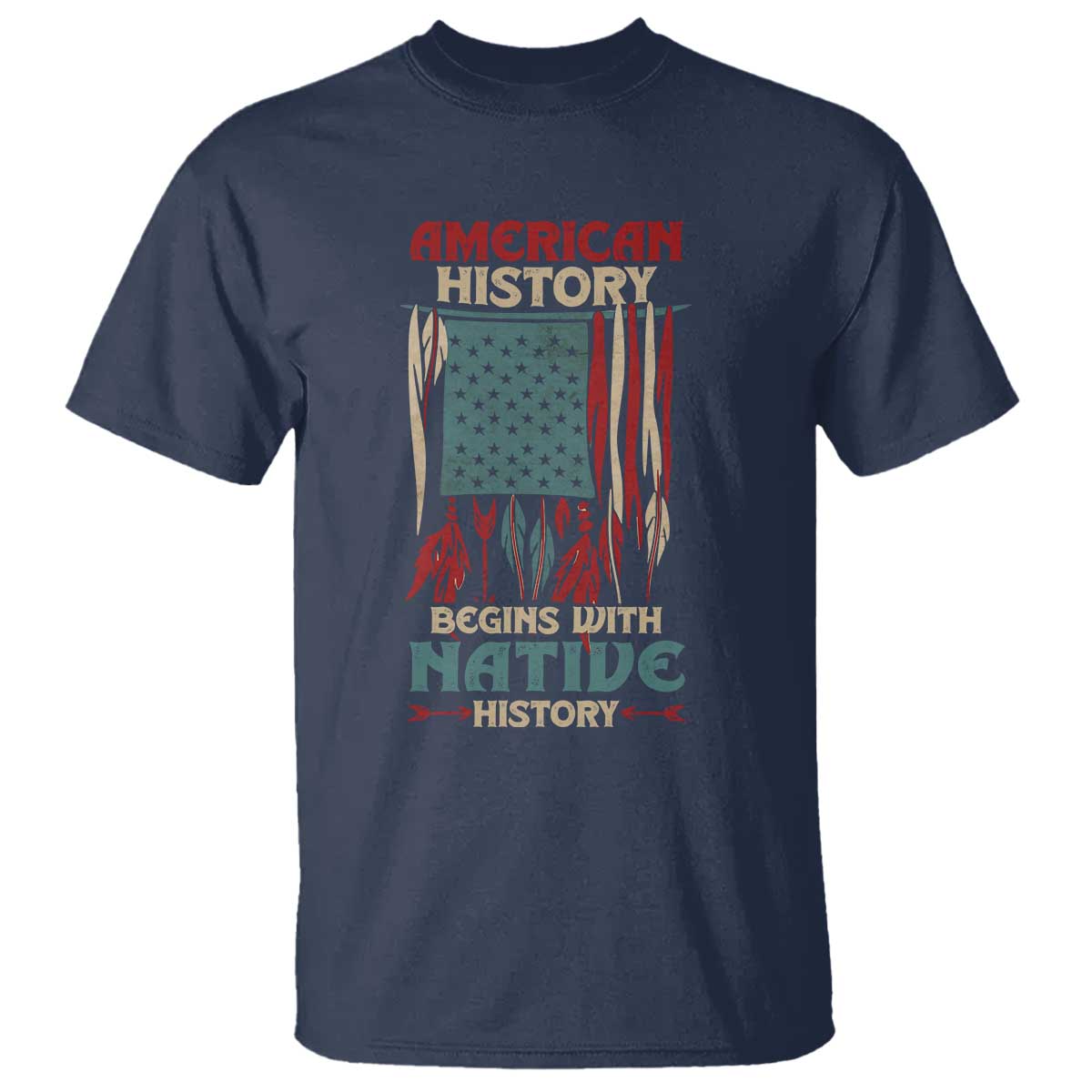 make-america-native-again-america-flag-t-shirt