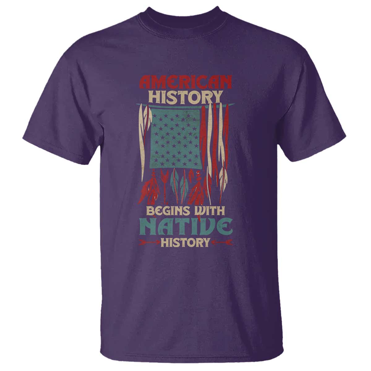 make-america-native-again-america-flag-t-shirt
