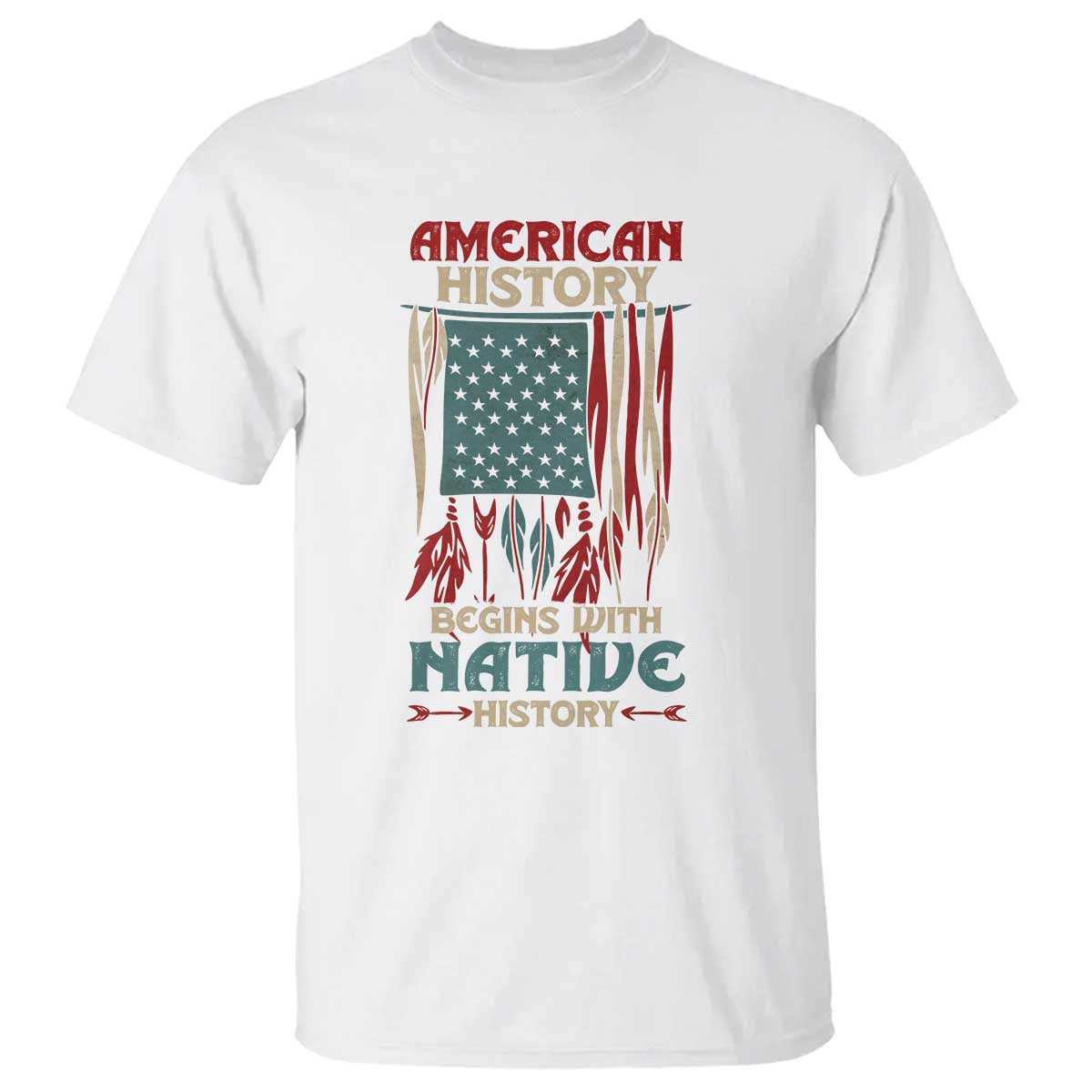 make-america-native-again-america-flag-t-shirt