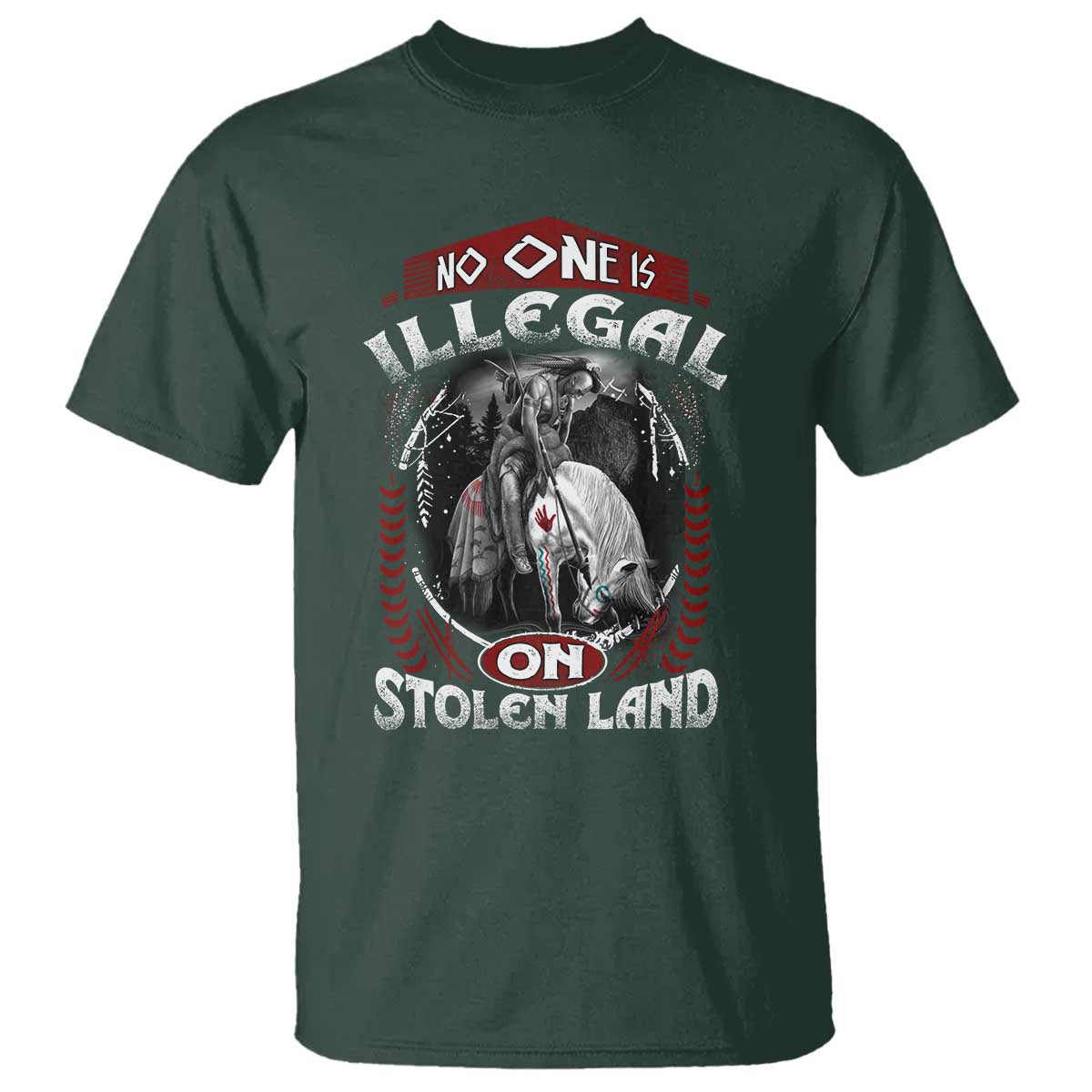 native-american-t-shirt-no-one-is-illegal-on-stolen-land