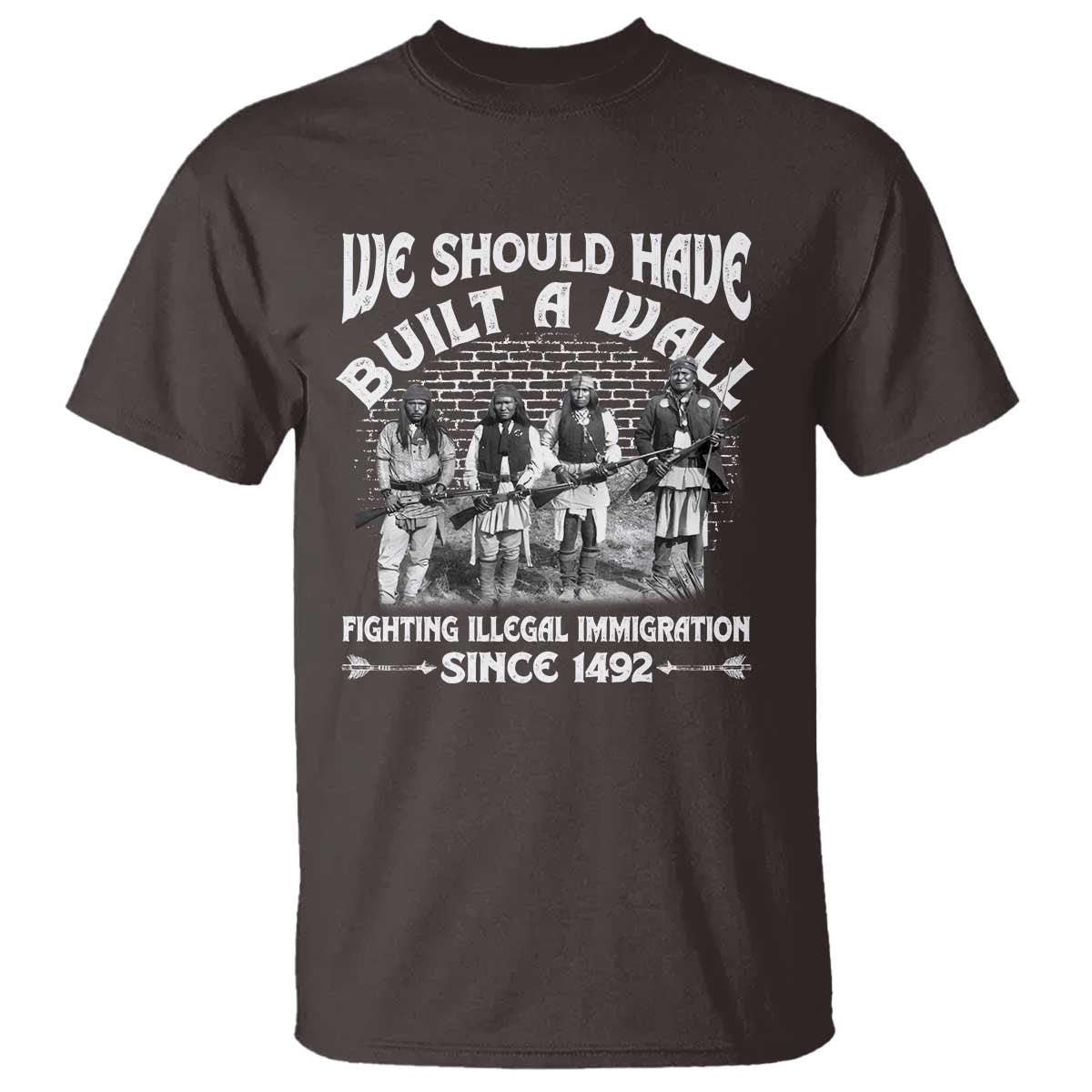 native-american-t-shirt-we-should-have-built-a-wall