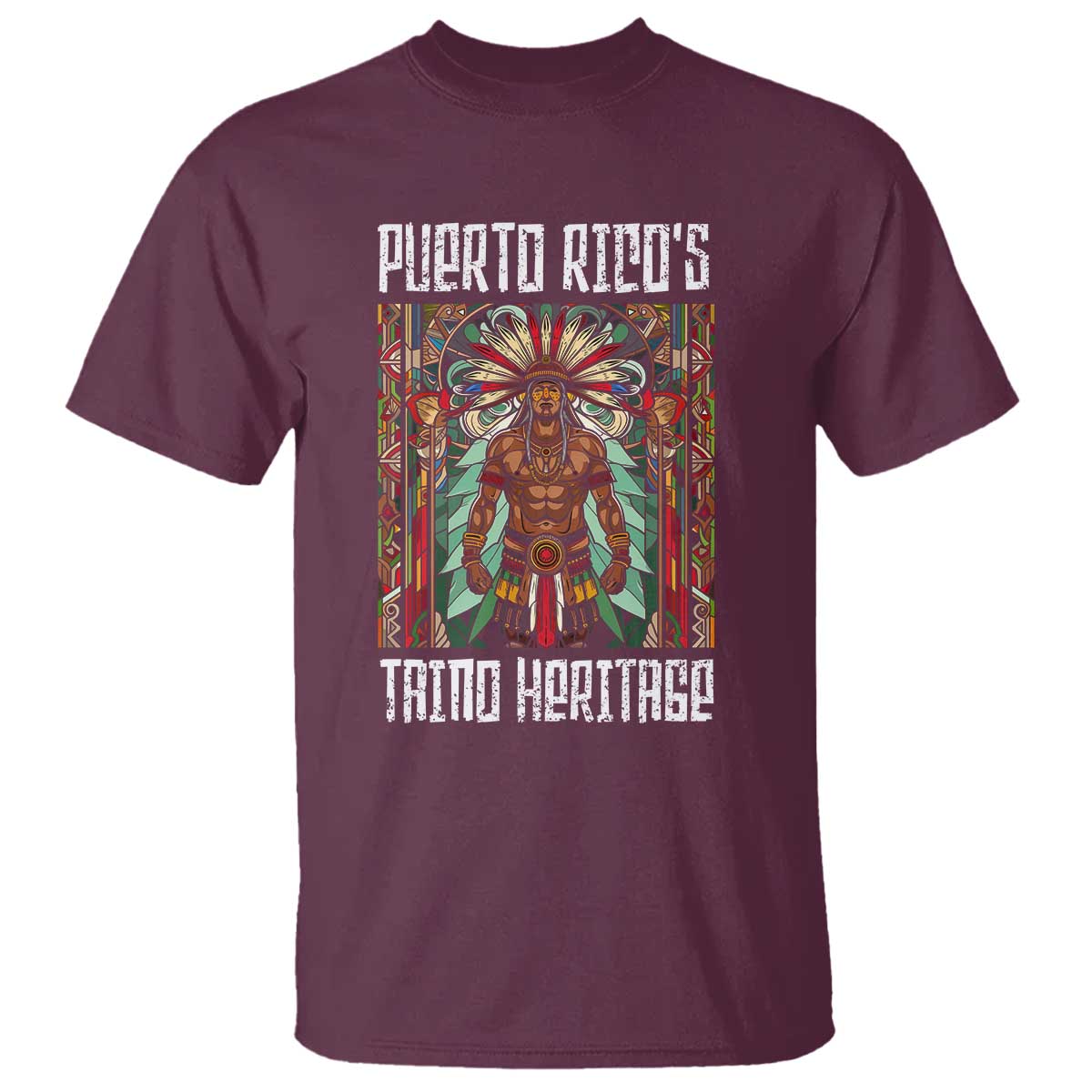 puerto-rico-taino-heritage-t-shirt-indigenous-warrior