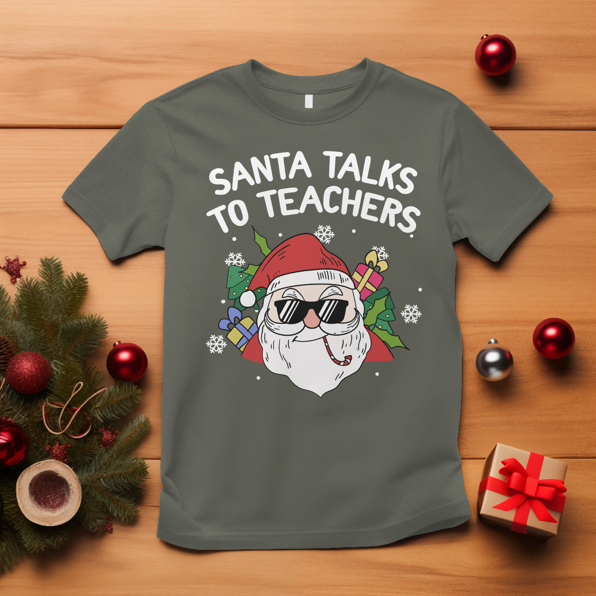 christmas-t-shirt-santa-talks-to-teachers-funny-xmas