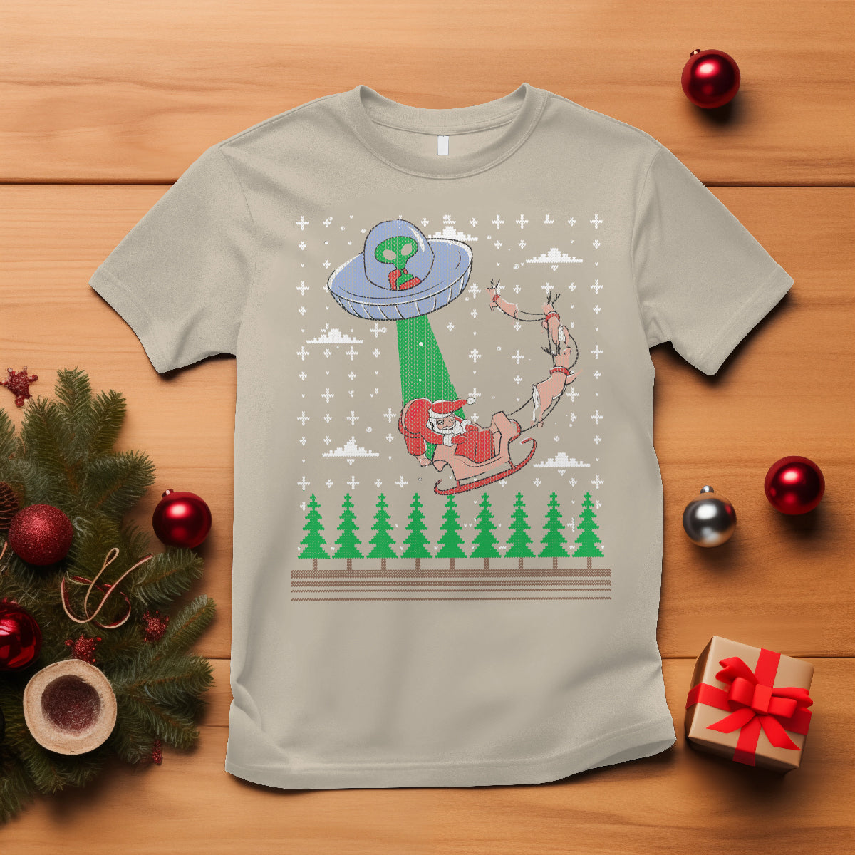 christmas-t-shirt-alien-invasion-space-ufo-catch-santa