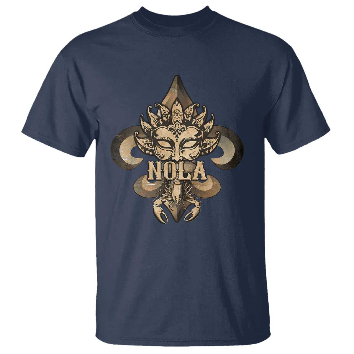 nola-new-orleans-louisiana-t-shirt-mardi-gras-mask-fleur-de-lis
