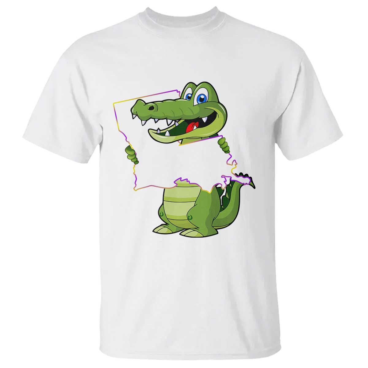 cute-louisiana-aligator-t-shirt