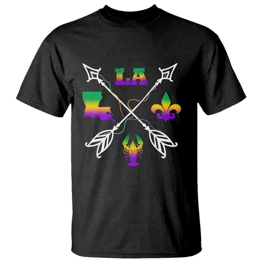 louisiana-mardi-gras-t-shirt-crawfish-fleur-de-lis
