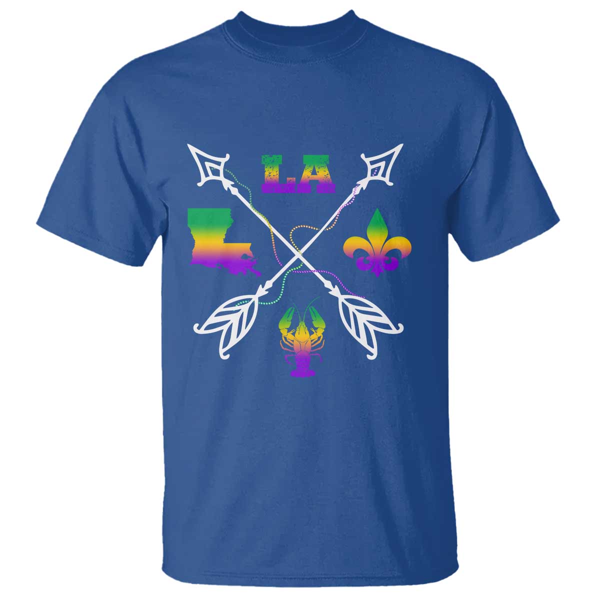 louisiana-mardi-gras-t-shirt-crawfish-fleur-de-lis