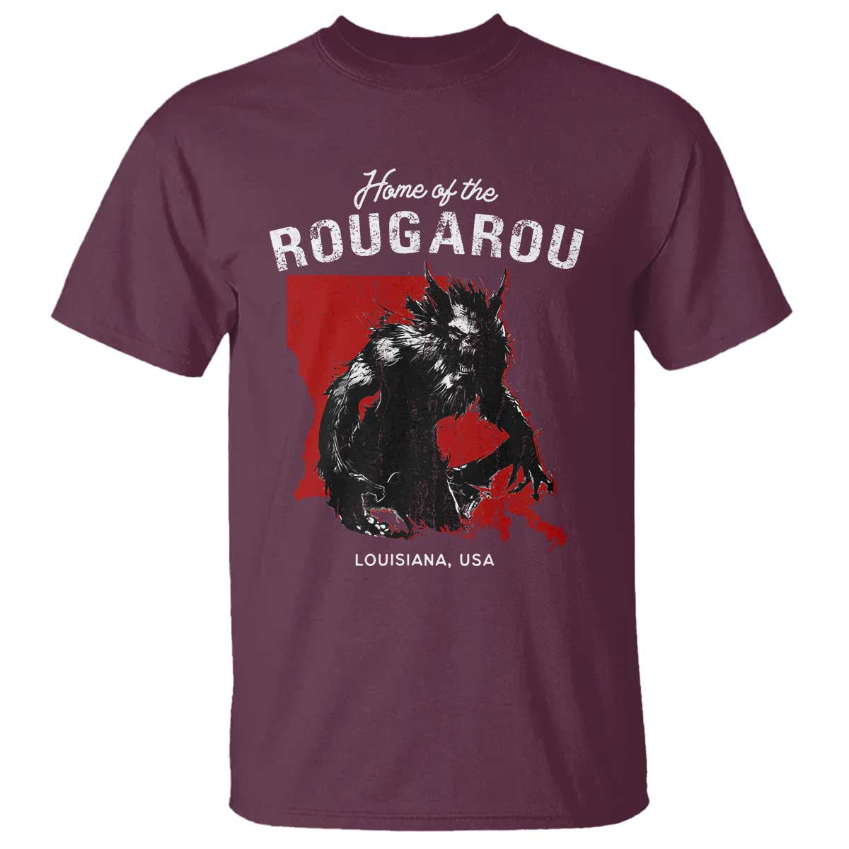 home-of-the-rougarou-t-shirt-louisiana-cryptid