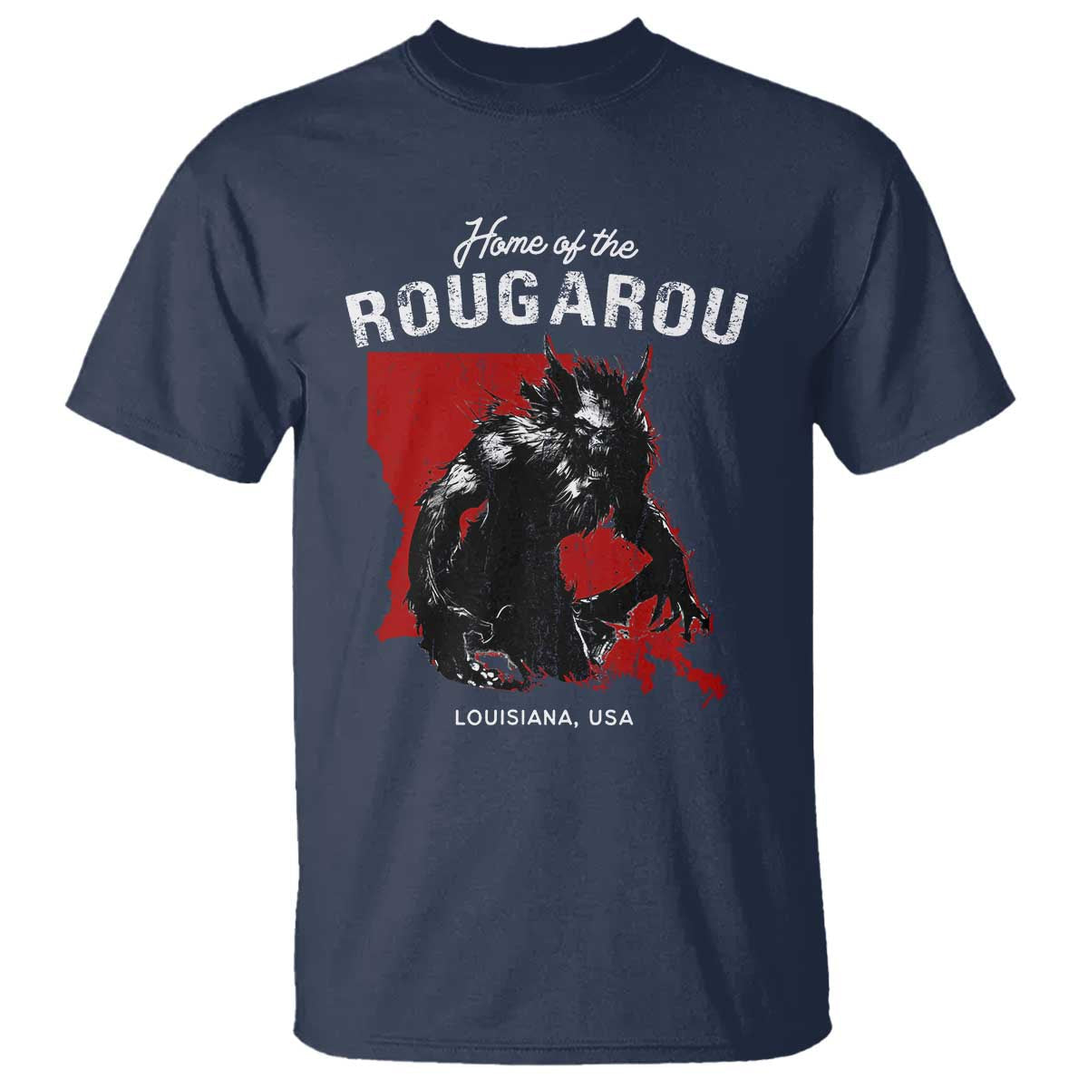 home-of-the-rougarou-t-shirt-louisiana-cryptid