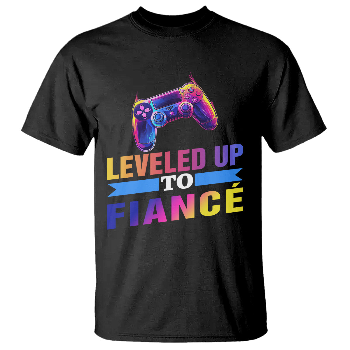 engagement-t-shirt-leveled-up-to-fiance-funny-gamer-newly-engaged-couple-matching