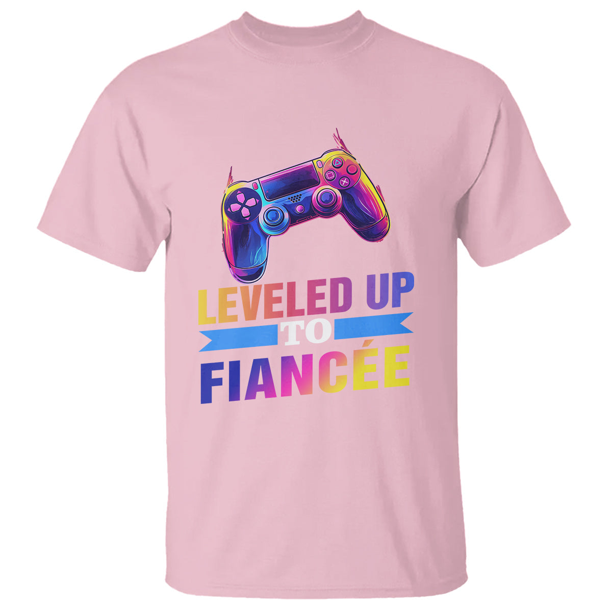 engagement-t-shirt-leveled-up-to-fiancee-funny-gamer-newly-engaged-couple-matching