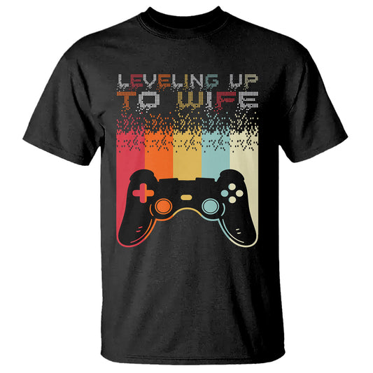 engagement-t-shirt-leveled-up-to-wife-funny-gamer-newly-engaged-couple-matching