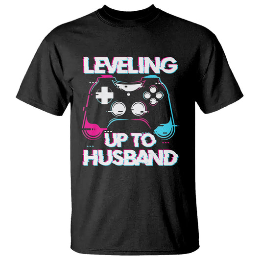 engagement-t-shirt-leveled-up-to-husband-funny-gamer-vaporwave-newly-engaged-couple-matching