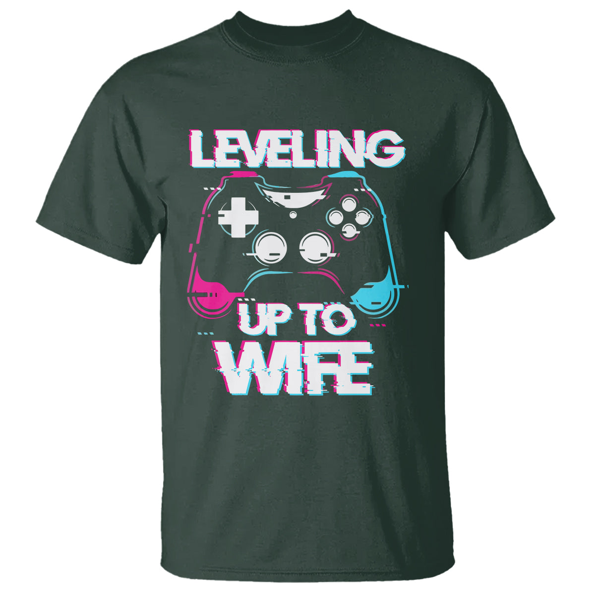 engagement-t-shirt-leveled-up-to-wife-funny-gamer-vaporwave-newly-engaged-couple-matching