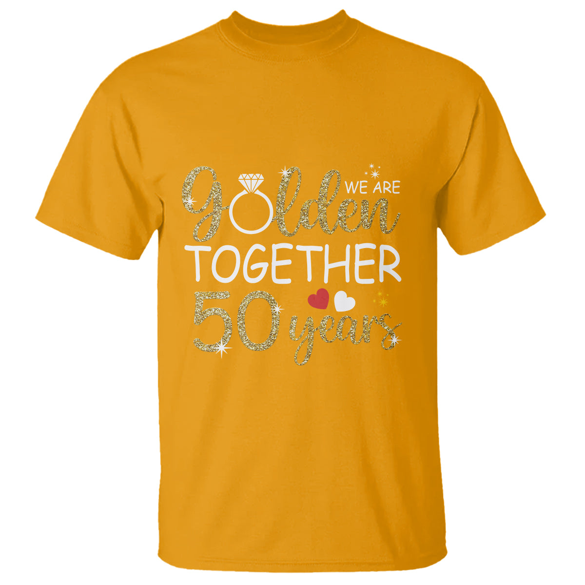 50th-wedding-anniversary-t-shirt-we-golden-together-50-years