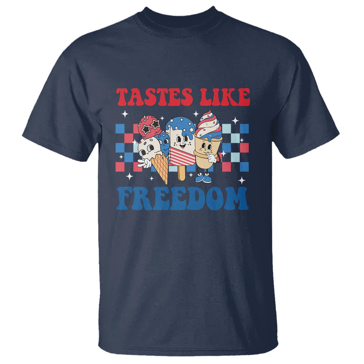 funny-4th-of-july-t-shirt-tastes-like-freedom-american-ice-cream