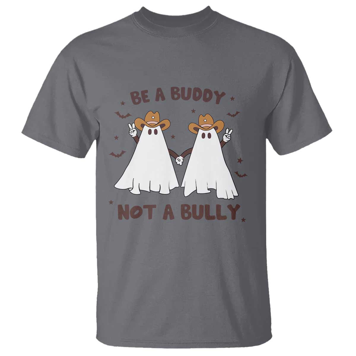 unity-day-t-shirt-be-a-buddy-not-a-bully-anti-bullying-cowboy-ghost