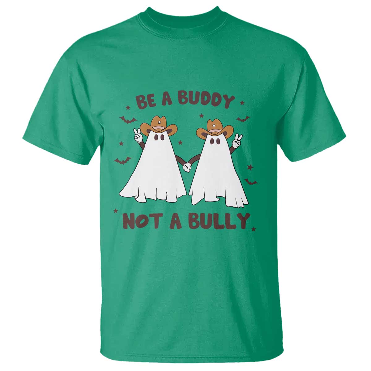 unity-day-t-shirt-be-a-buddy-not-a-bully-anti-bullying-cowboy-ghost