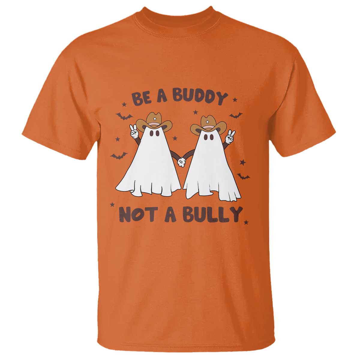 unity-day-t-shirt-be-a-buddy-not-a-bully-anti-bullying-cowboy-ghost