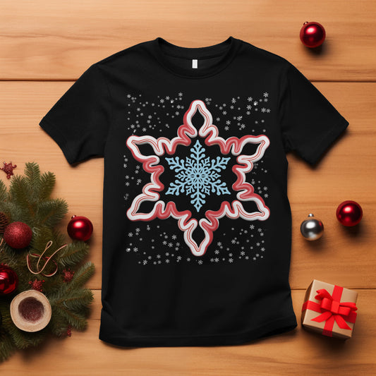 snowflake-candy-cane-snow-christmas-pajamas-t-shirt