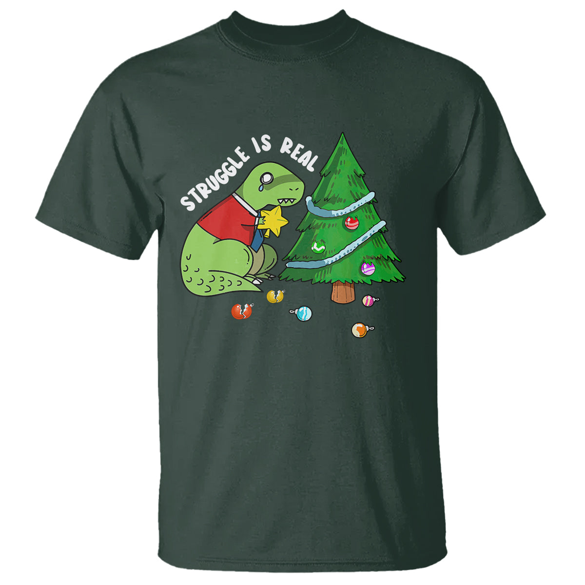 christmas-t-shirt-struggle-is-real-t-rex-christmas-tree-star