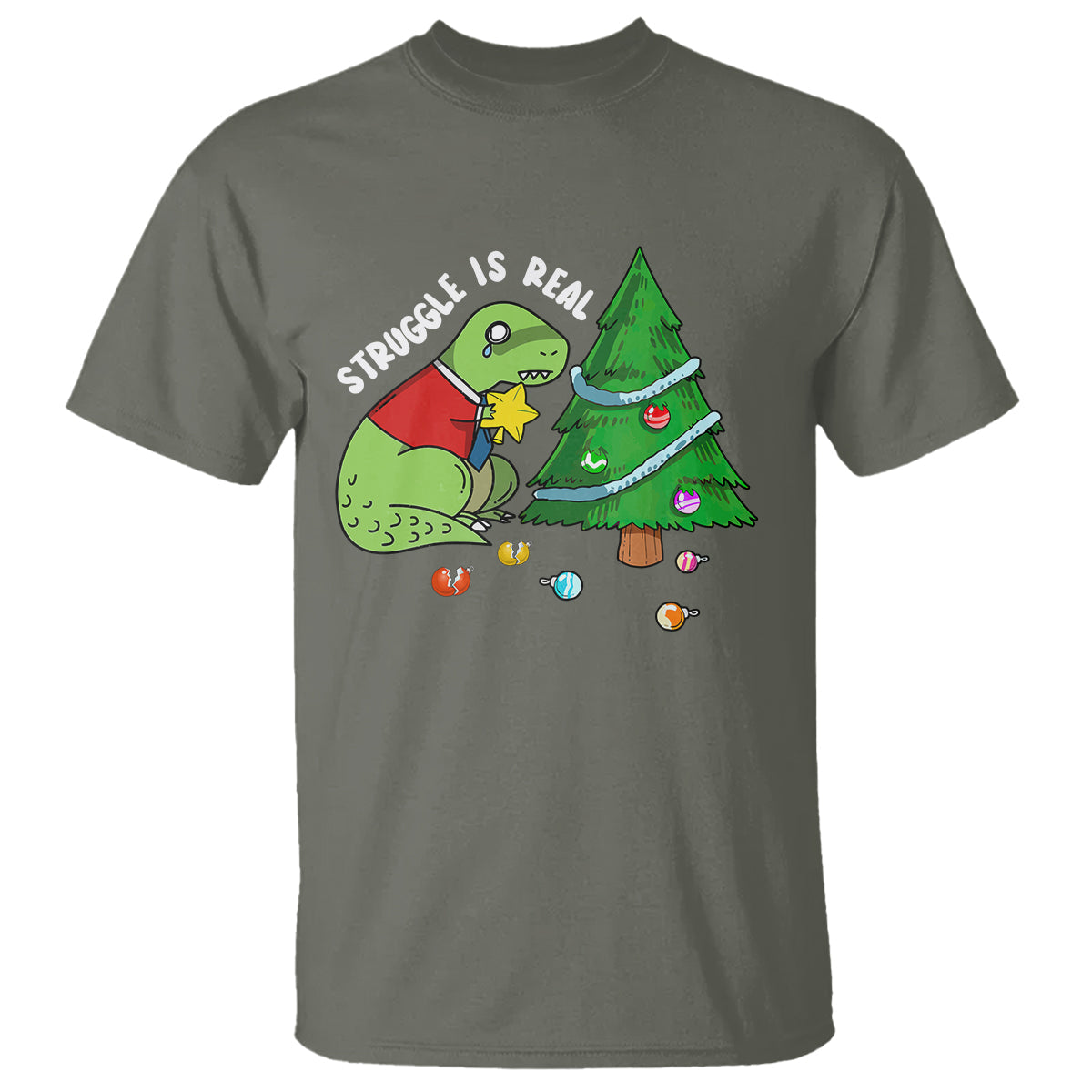 christmas-t-shirt-struggle-is-real-t-rex-christmas-tree-star