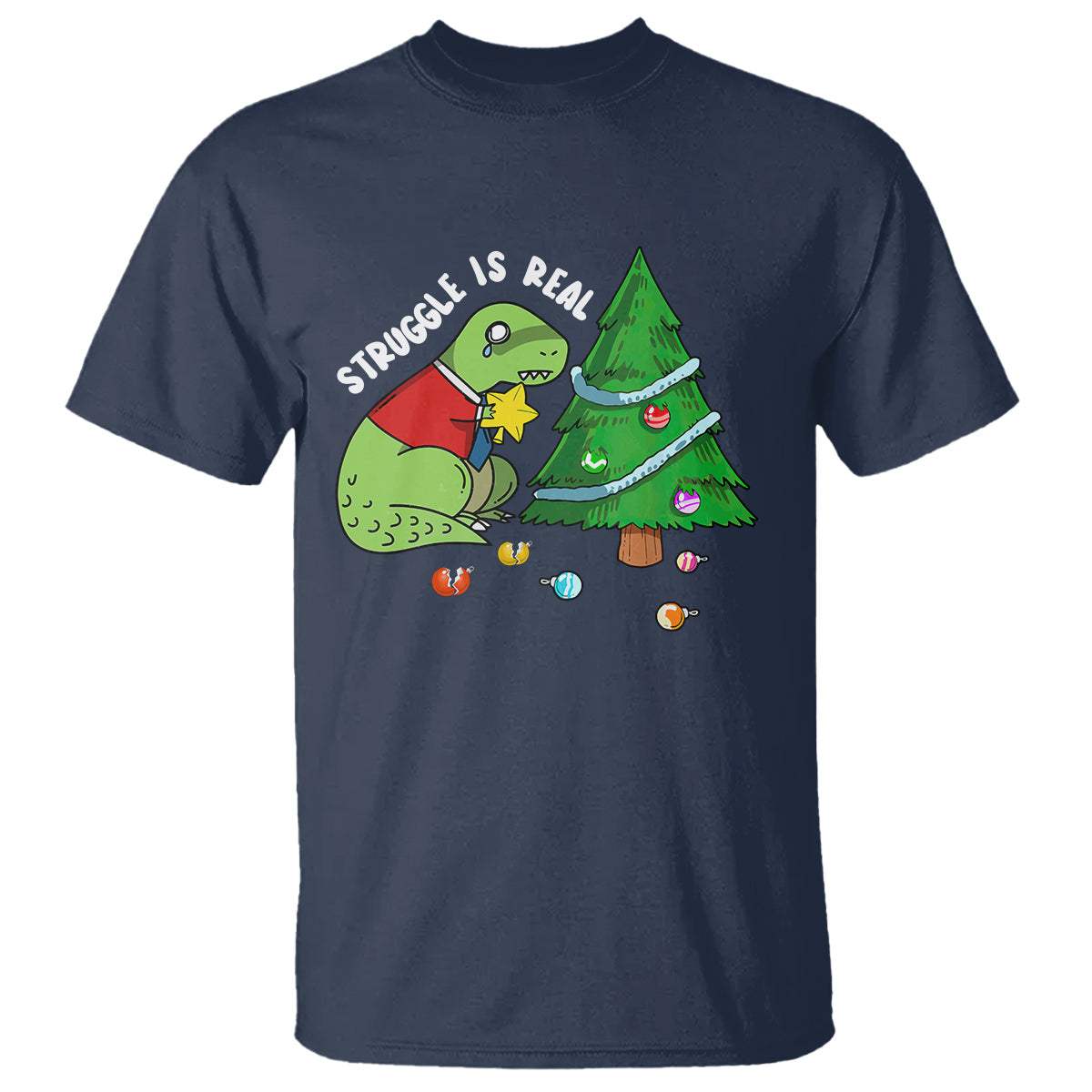 christmas-t-shirt-struggle-is-real-t-rex-christmas-tree-star