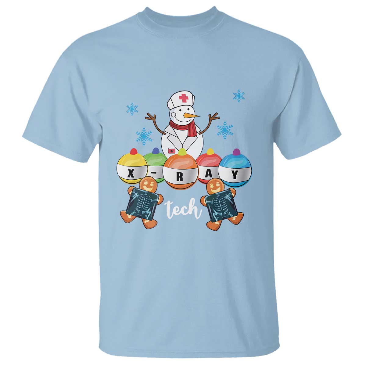 funny-chrsitmas-t-shirt-snowman-nurse-xray-gingerbread
