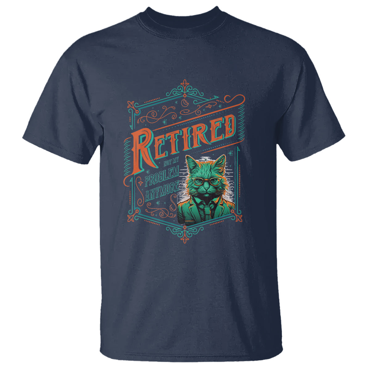 retirement-t-shirt-cool-cat-retired-not-my-problem-anymore
