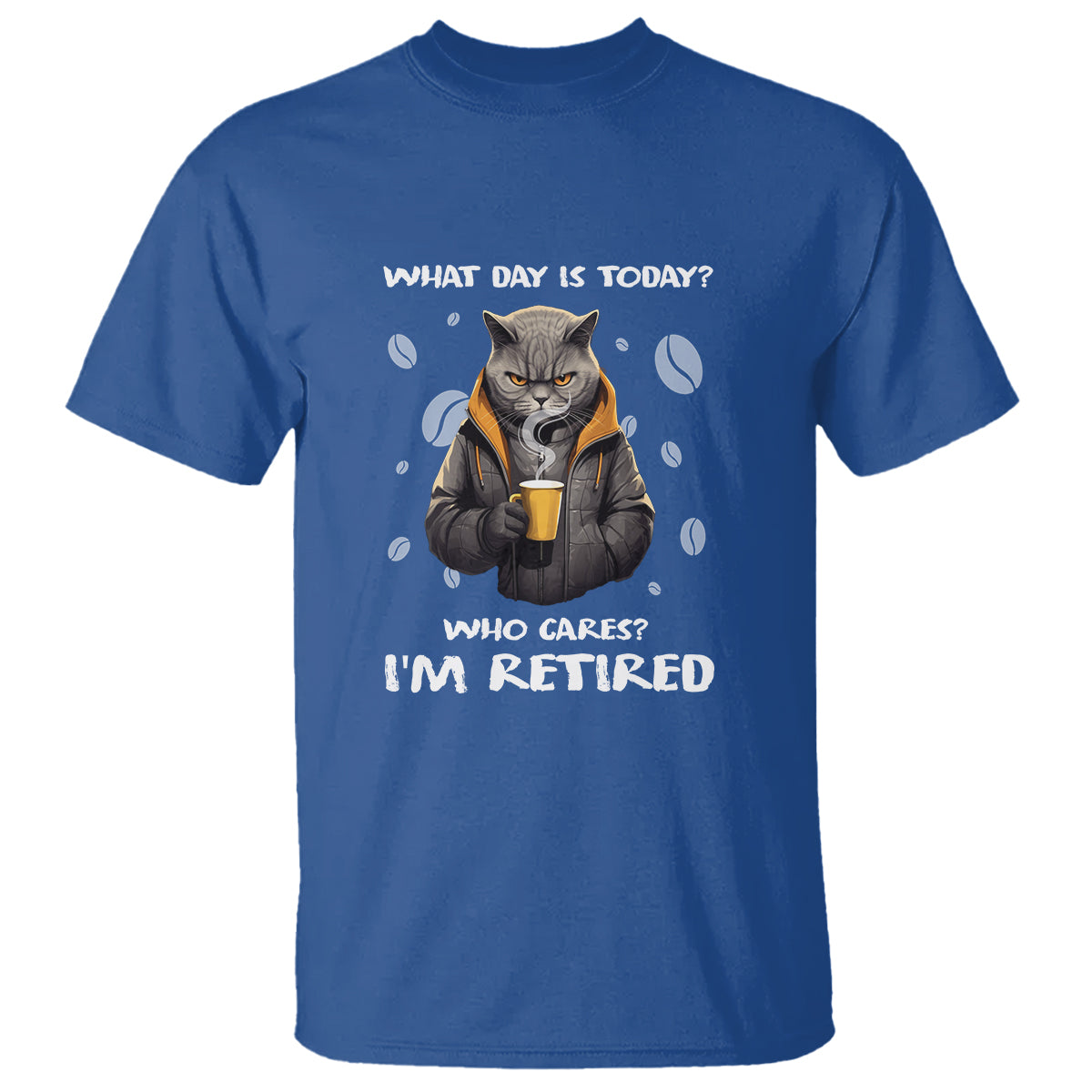 retirement-t-shirt-what-day-is-today-who-cares-im-retired-funny-cat-drinking-coffee