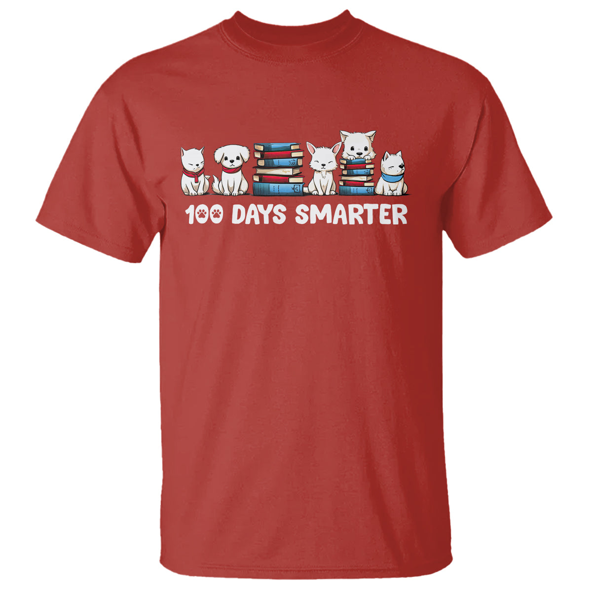 100th-day-of-school-t-shirt-101-days-smarter-cute-dog-puppy-1