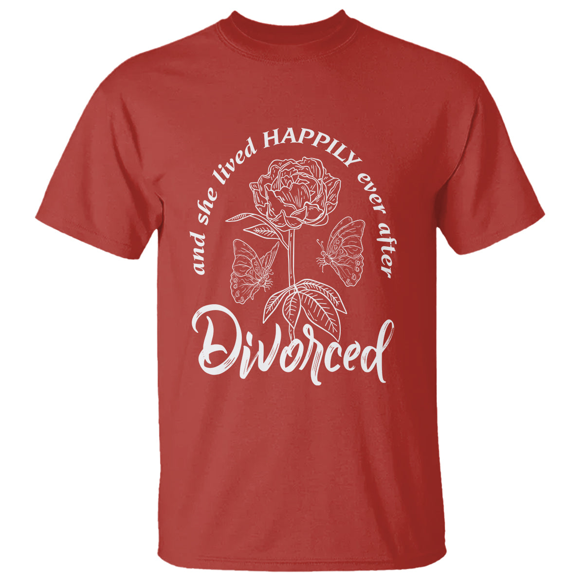 she-lived-happy-ever-after-divorce-t-shirt