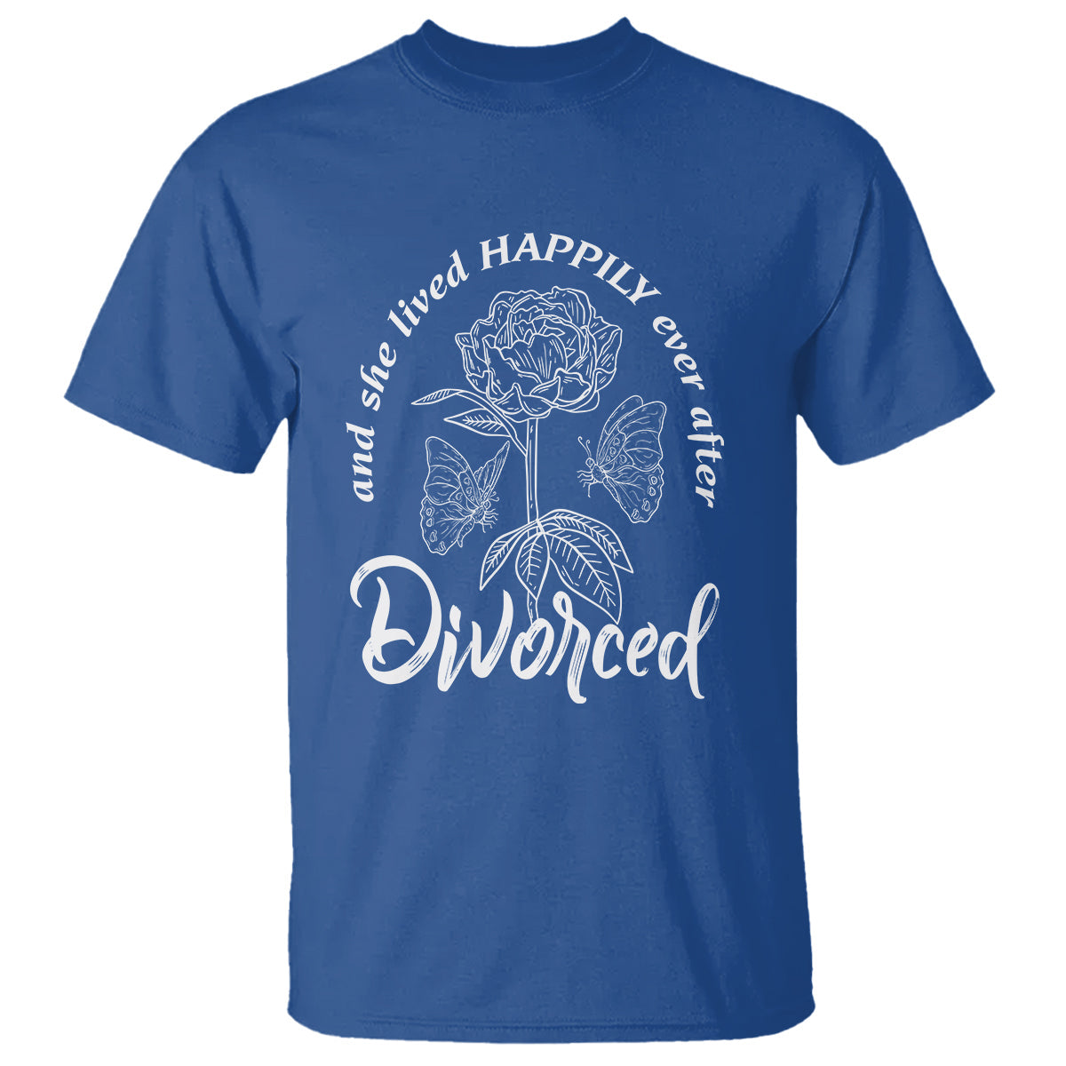 she-lived-happy-ever-after-divorce-t-shirt