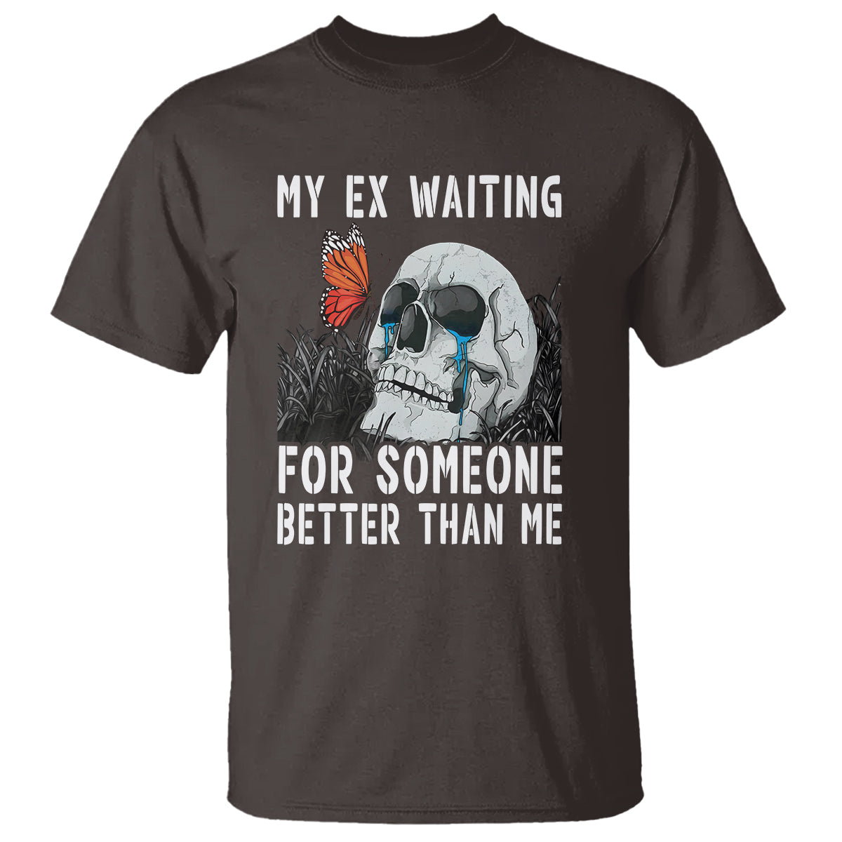 break-up-t-shirt-funny-skeleton-my-ex-waiting-for-someone-better-than-me