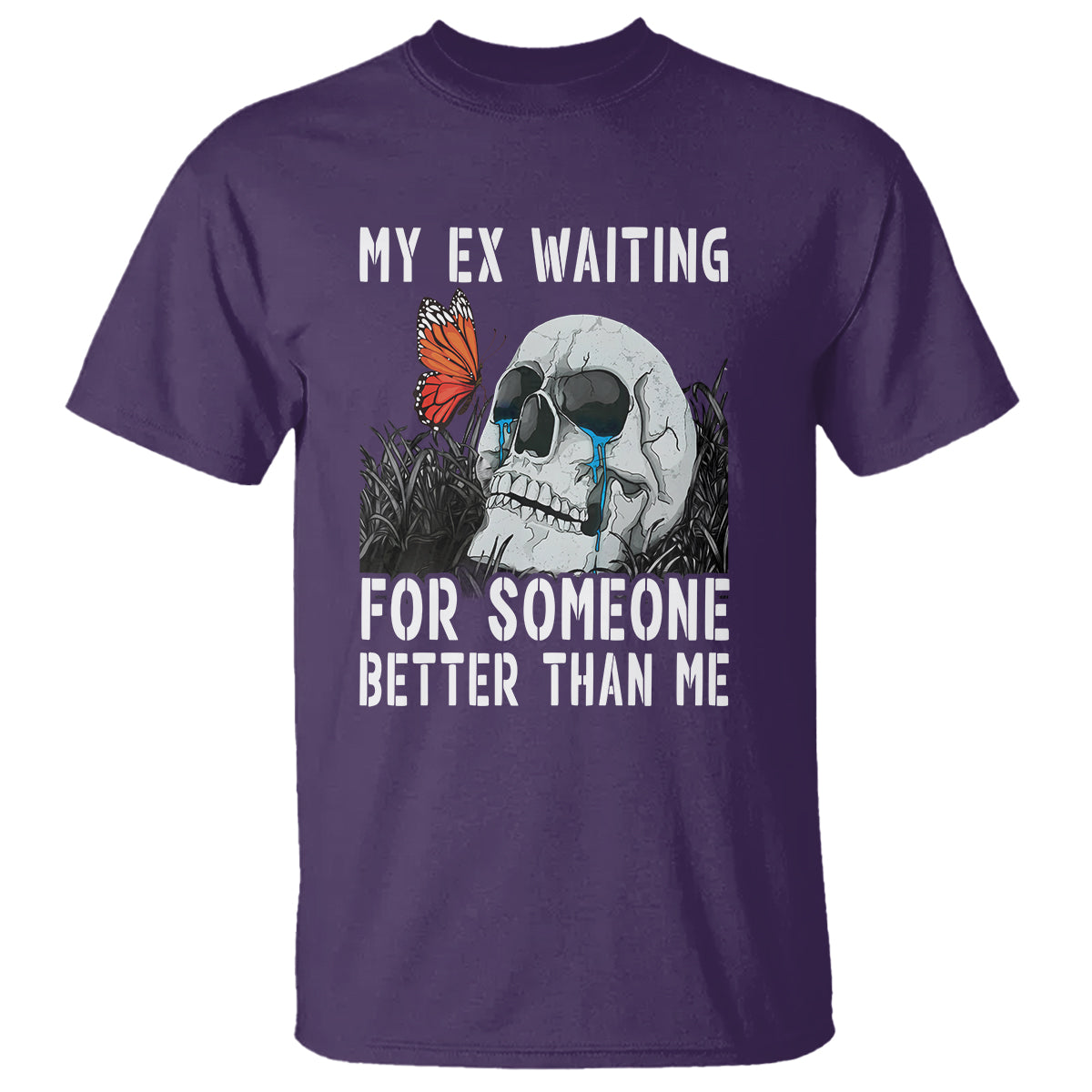 break-up-t-shirt-funny-skeleton-my-ex-waiting-for-someone-better-than-me