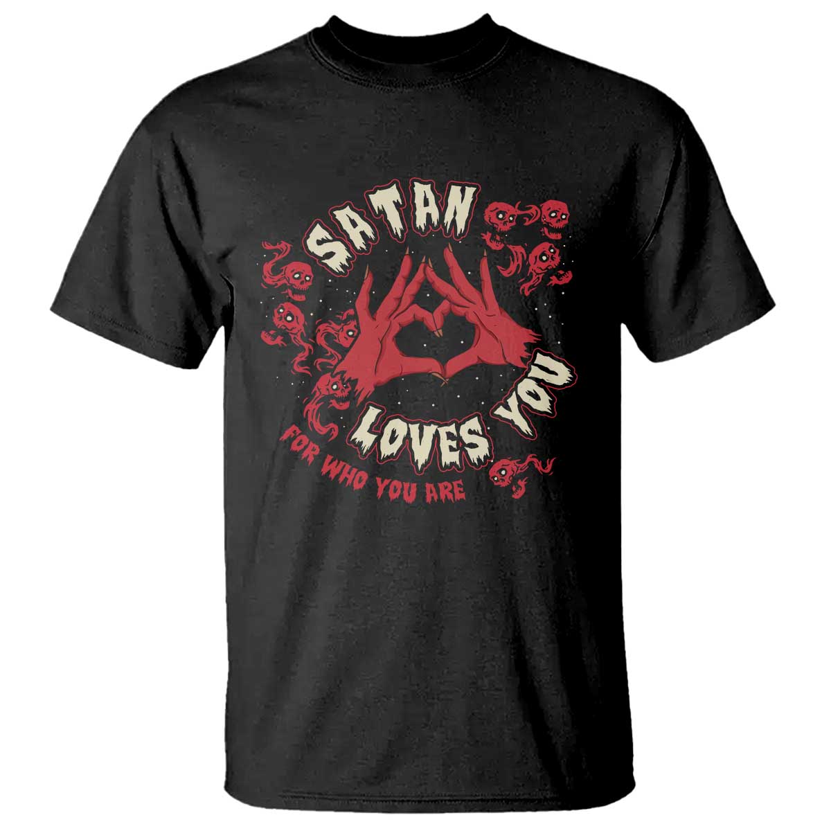funny-halloween-t-shirt-satan-loves-you-for-who-you-are