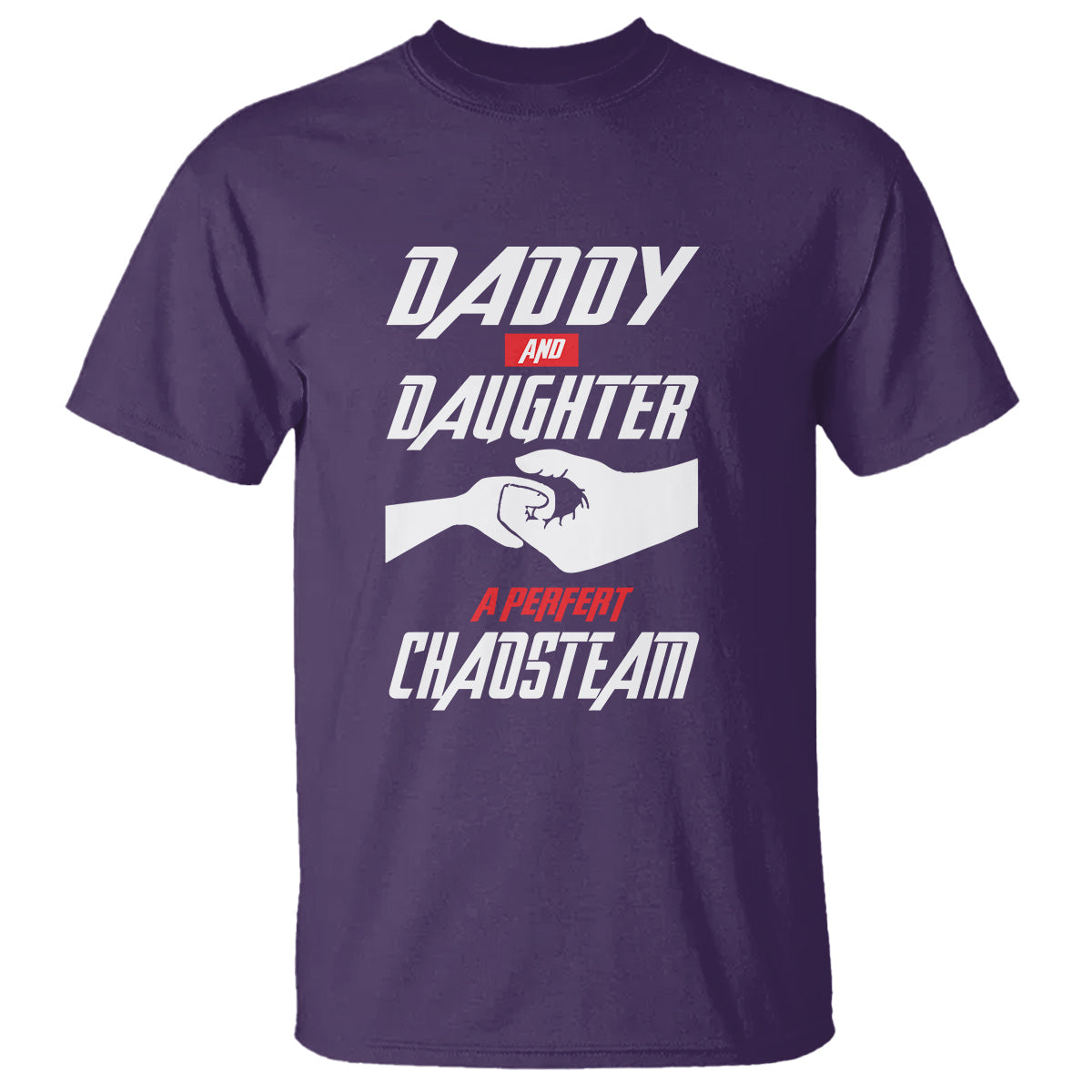 fathers-day-t-shirt-dad-daughter-a-perfect-chaos-team
