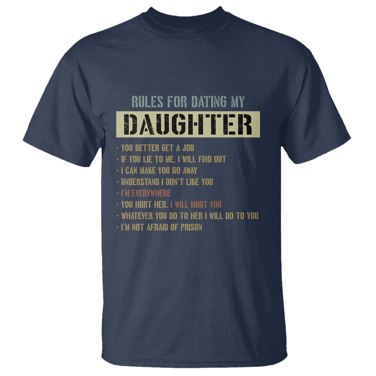 dad-daughter-t-shirt-funny-rules-for-dating-my-daughter