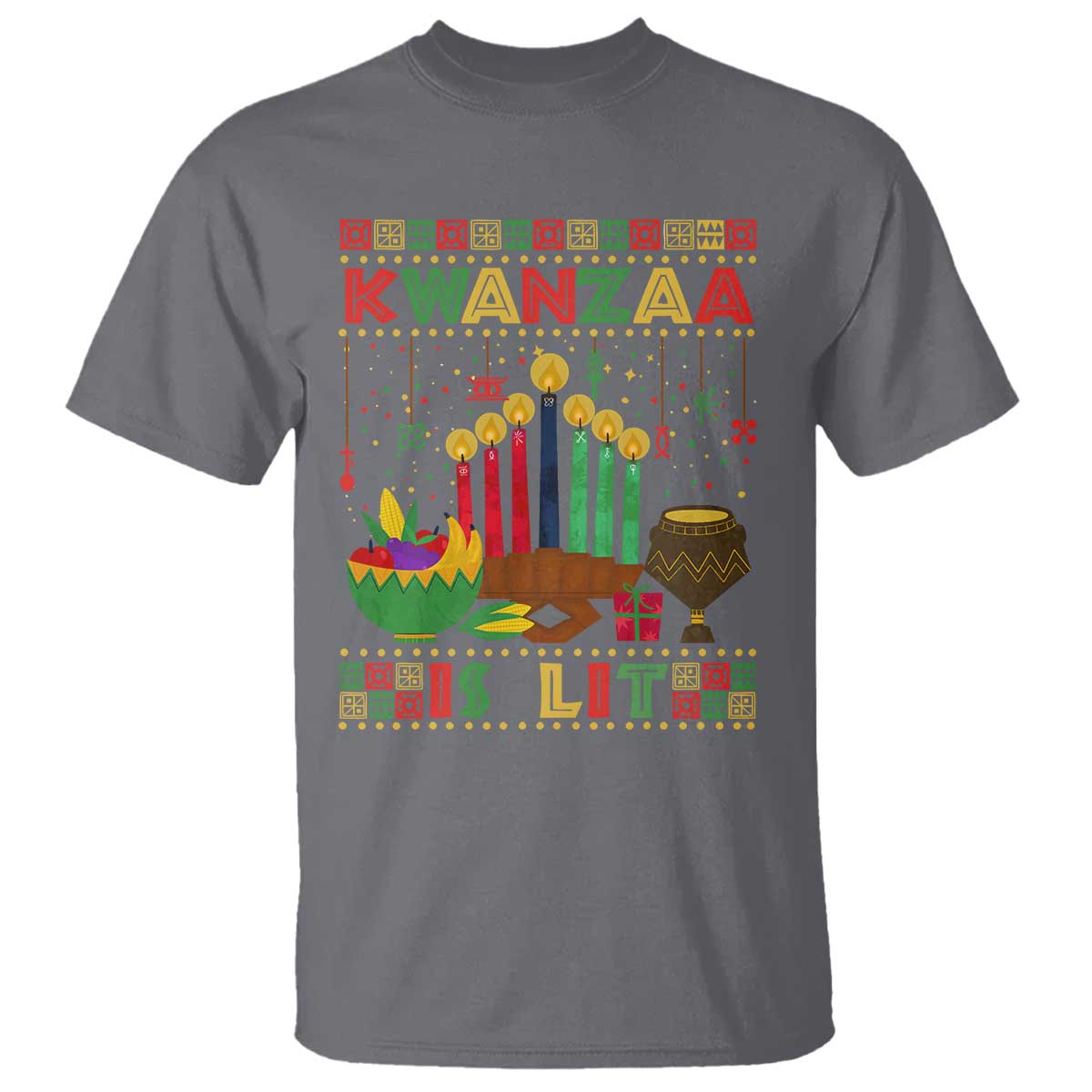 african-american-kwanzaa-is-lit-t-shirt