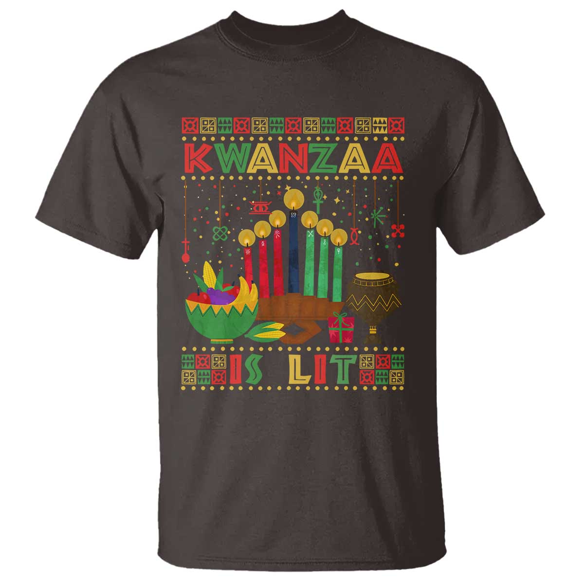 african-american-kwanzaa-is-lit-t-shirt