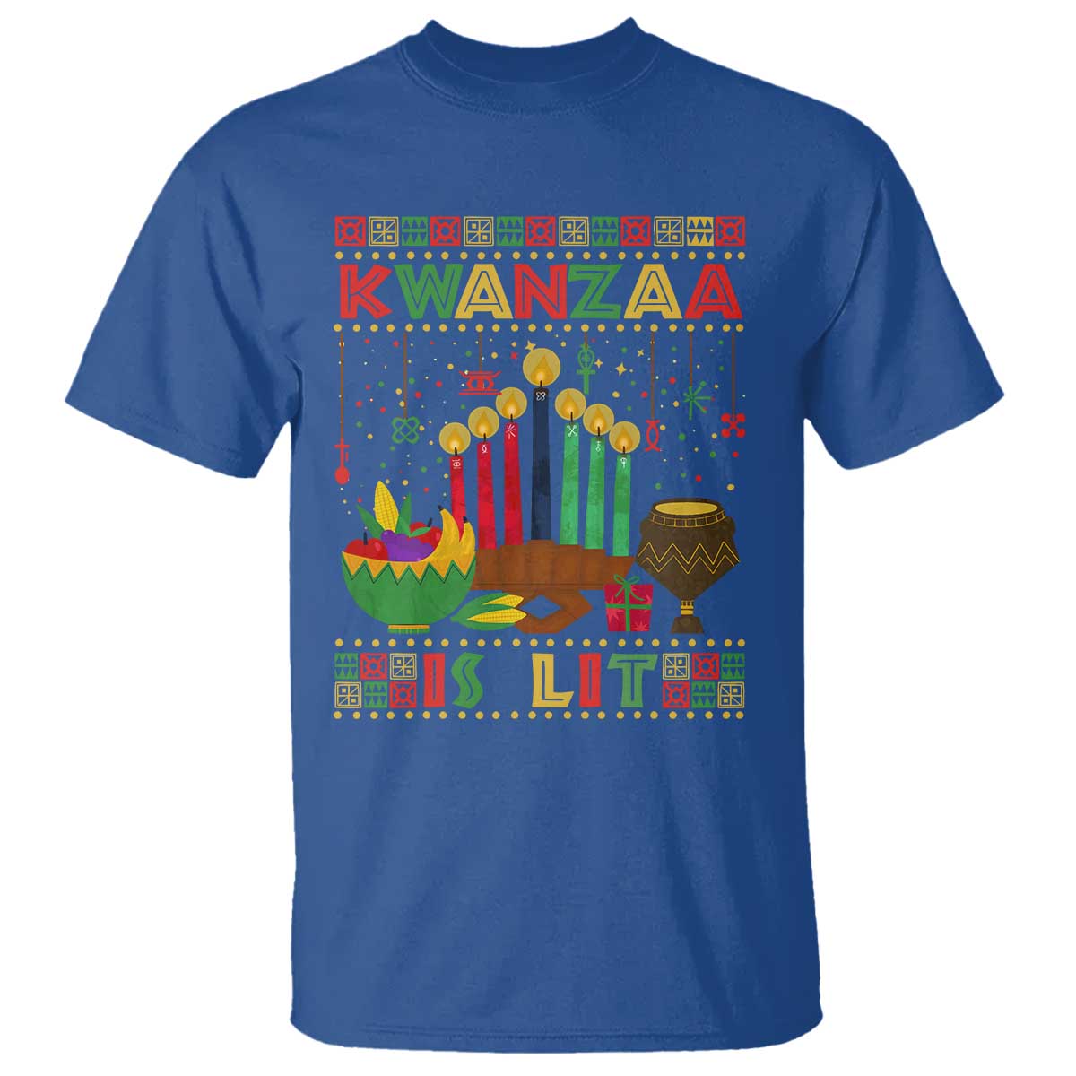 african-american-kwanzaa-is-lit-t-shirt