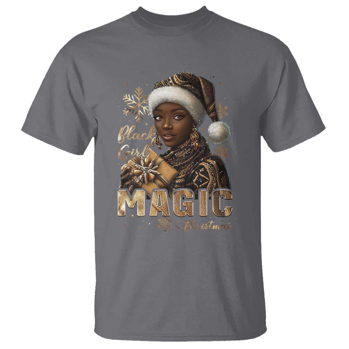 xmas-melanin-black-girl-magic-t-shirt