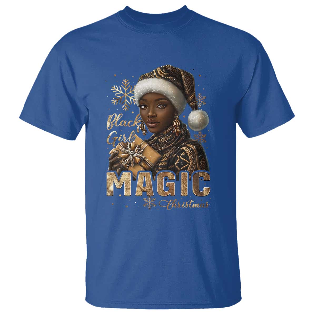 xmas-melanin-black-girl-magic-t-shirt