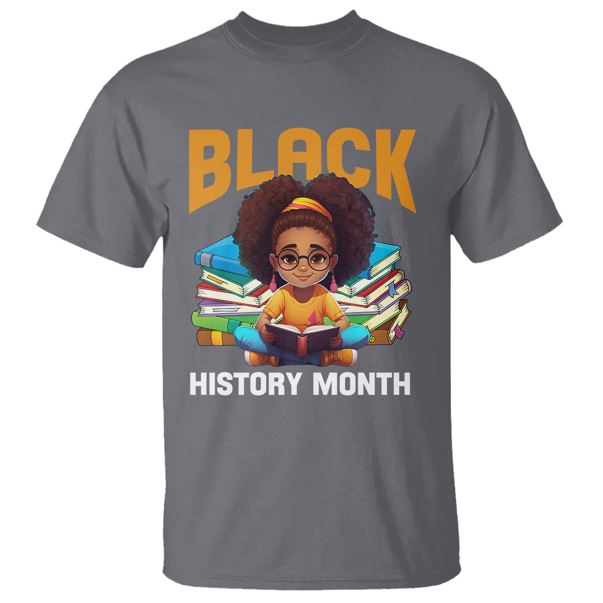 black-history-month-t-shirt-girl-reading-book-african-pride-melanin
