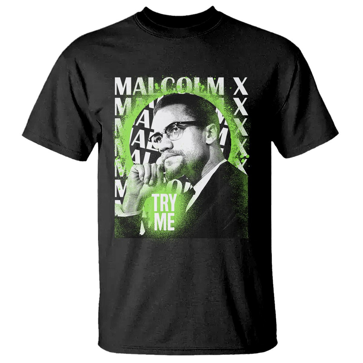 malcolm-x-t-shirt-try-me-aesthetic-art-black-history-month