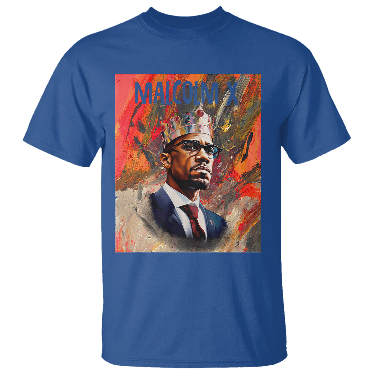 malcolm-x-t-shirt-king-hip-hop-aesthetic-art-black-history-month