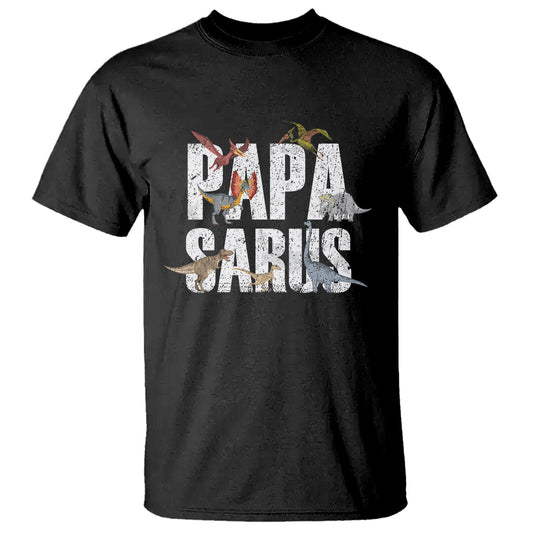 papasaurus-funny-dinosaur-fathers-day-t-shirt-1