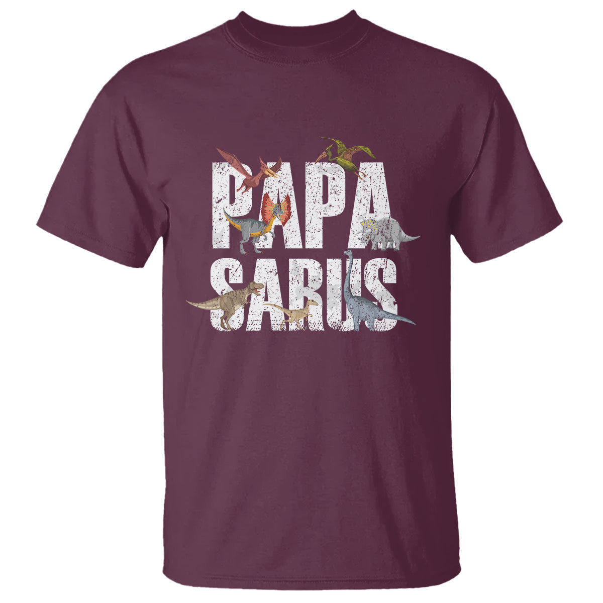 papasaurus-funny-dinosaur-fathers-day-t-shirt-1